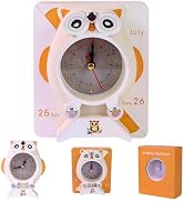 2-in-1 3D Paper Sculpture Calendar &amp; Clock, 2026 Desk Calendar that Transforms into a Clock, 3D O...