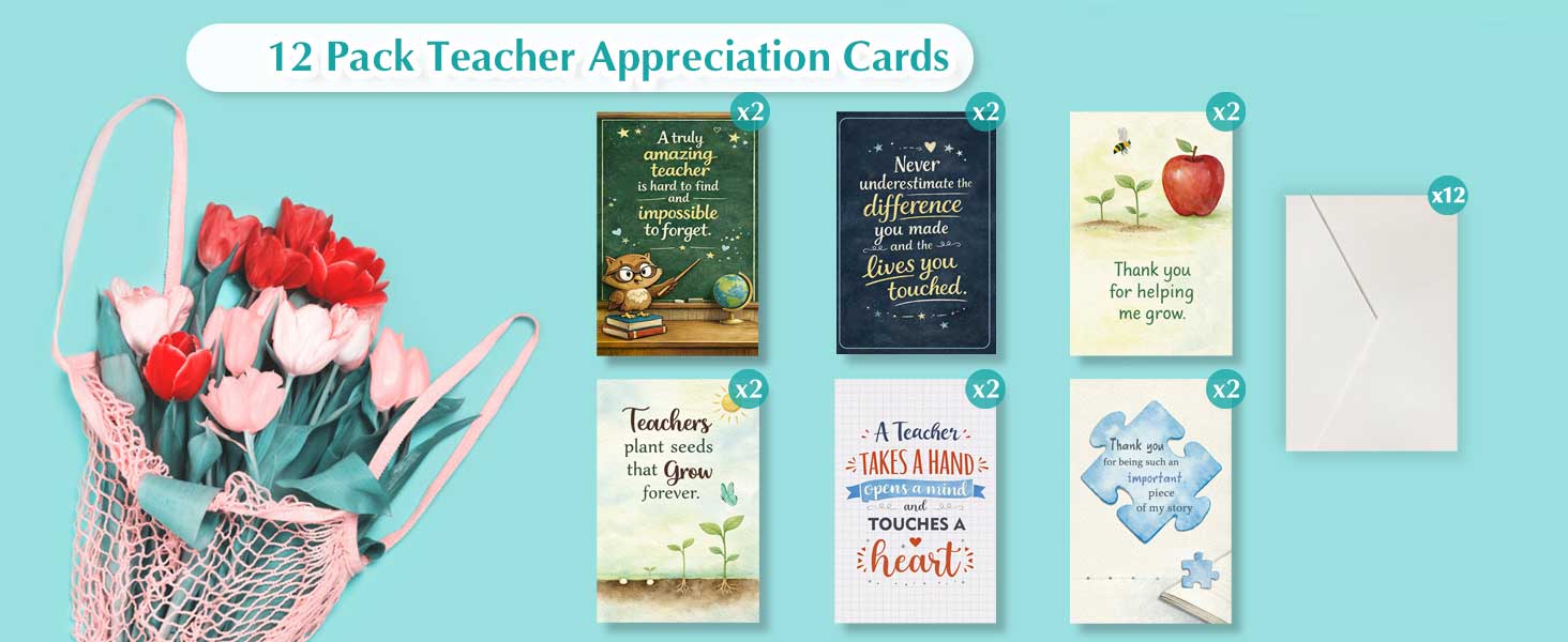 Teacher Appreciation Cards