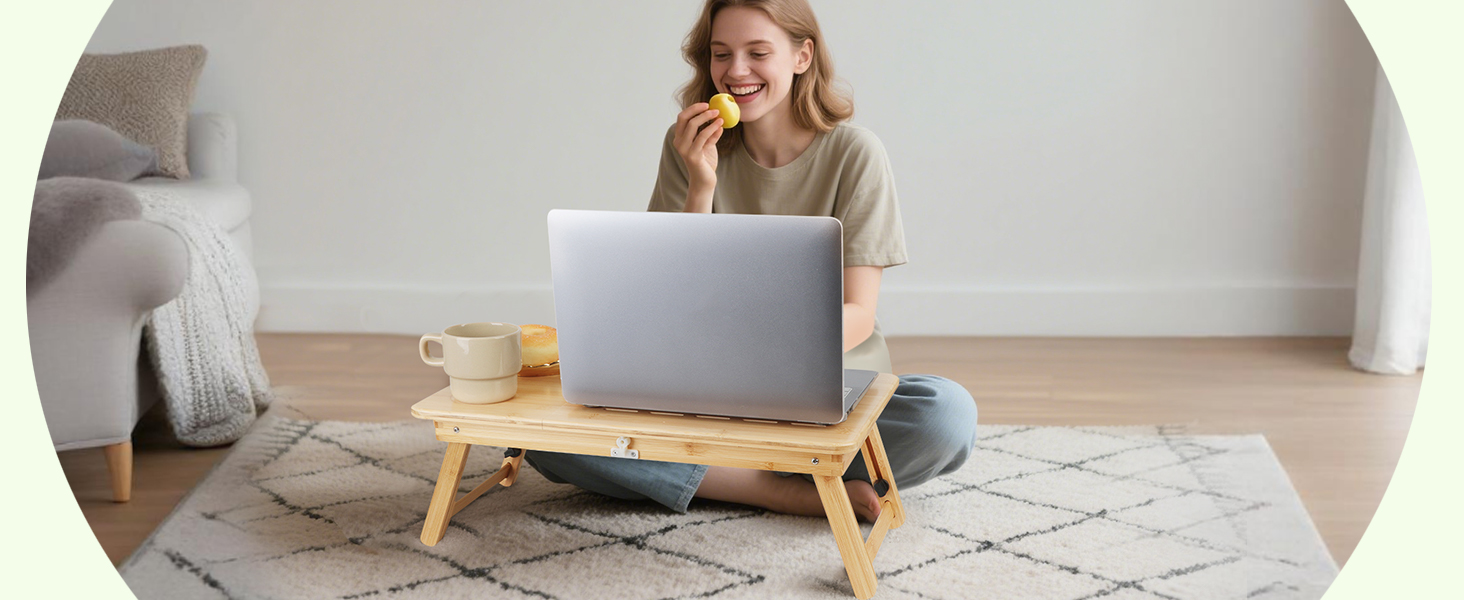 Bamboo Folding Desk