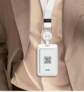 popl badge white nfc accessory