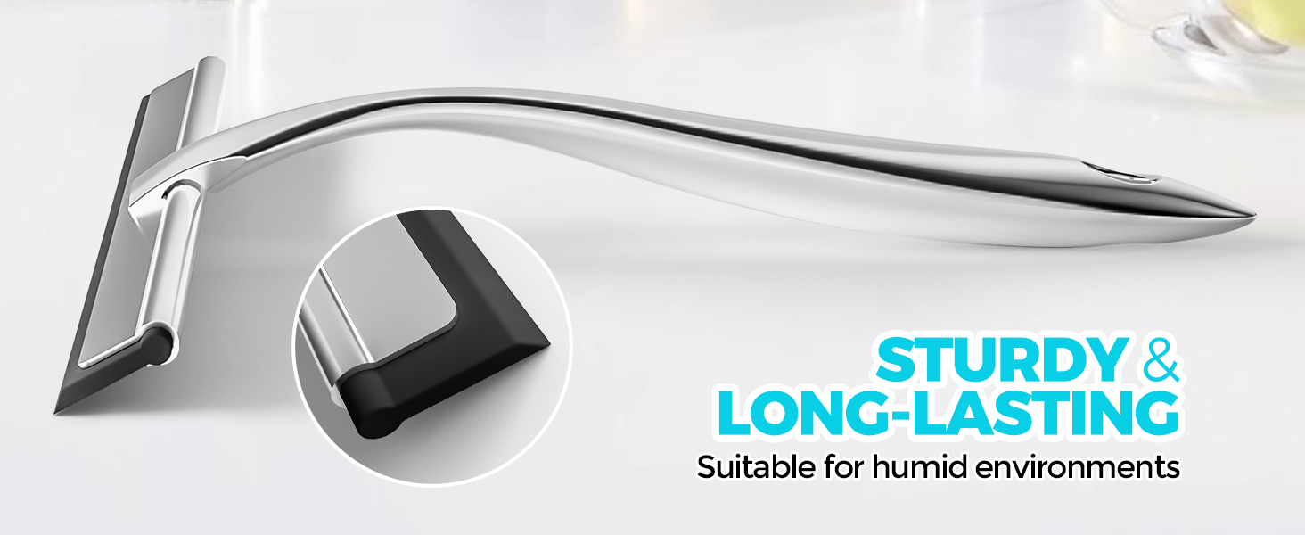 Shower Squeegee for Glass Doors, Squeegee for Shower Glass