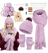 Katech Knitting Kit for Beginners Adults-Beginners Knitting Kit for Kids | Learn to Knit Kits for...