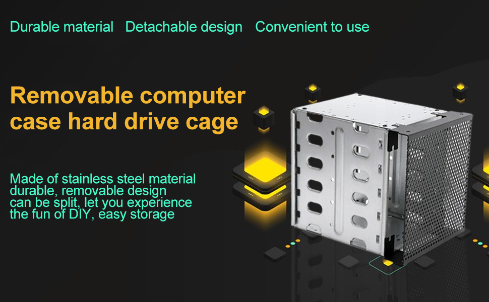 Stainless Steel Hard Drive Cage