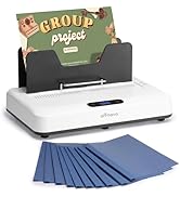 OFFNOVA Thermal Binding Machine 500 Sheets Capacity, No Preheat, Air Cooling, Book Binder Machine...