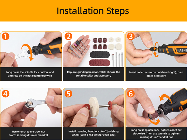 Mini Cordless Rotary Tool for Sanding,Polishing,Engraving,Carving, DIY Crafts
