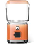 LED Camping Lantern Rechargeable, Allspark LED Lantern Flashlight, Magnetic Attraction, 4 Light M...