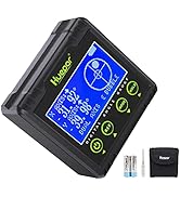 Huepar Digital Angle Gauge Protractor, Electronic Bubble Angle Finder Dual Axis Level Box 0.01° R...
