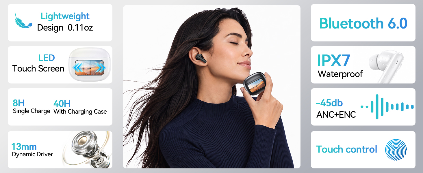 bluetooth earbuds