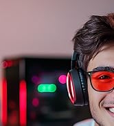 red glasses