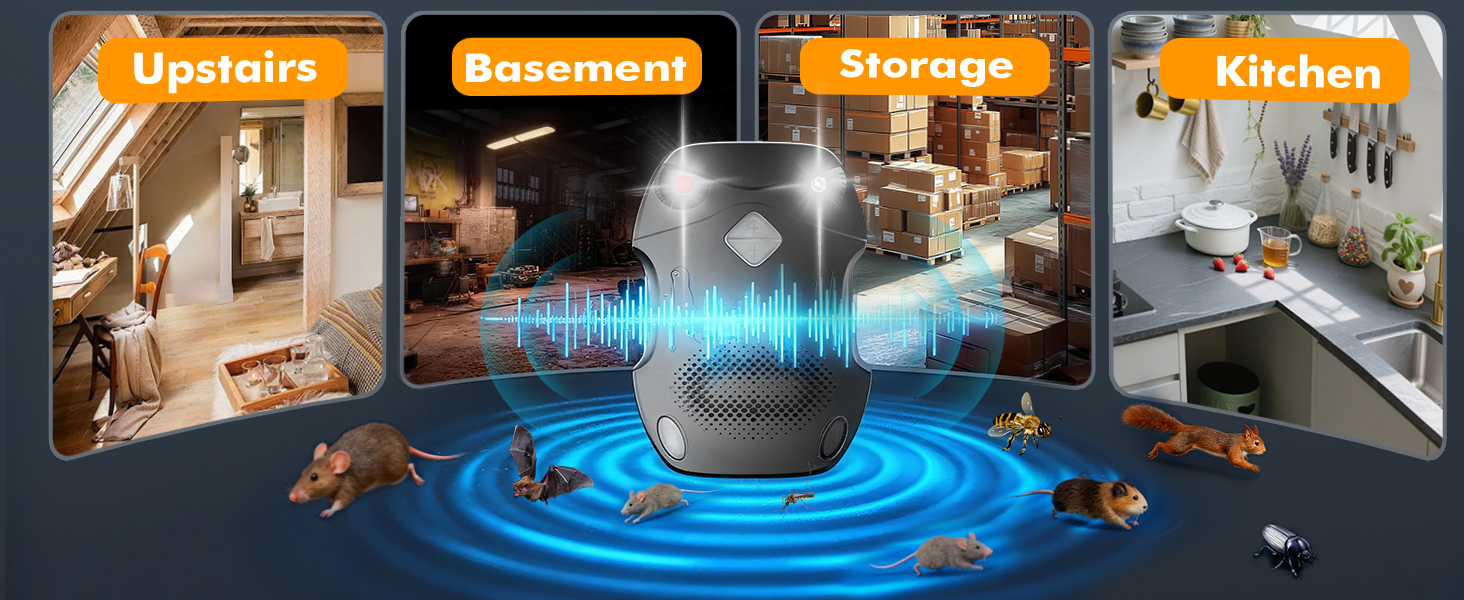 Ultrasonic Rodent Repellent