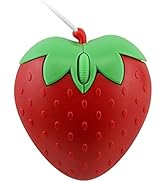 Wired Mouse Cute Small Computer Mouse for Laptop, Small Size Pocket Silent USB Optical Mini Corde...