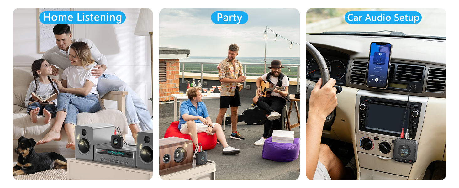 Enjoy wireless music