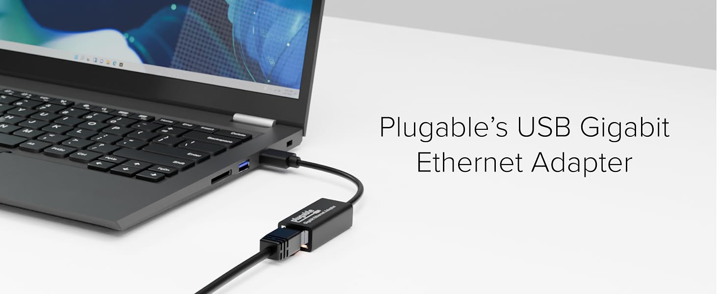 gigabit ethernet adapter, lenovo thinkpad, ethernet, rj45, plugable