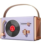 SpringFlora [2023 New] Small Portable Retro Bluetooth Speaker, Cute Vintage Wireless Speaker for ...