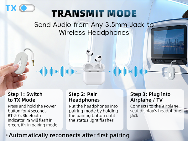 aux to bluetooth adapter bluetooth airplane adapter airplane headphone adapter