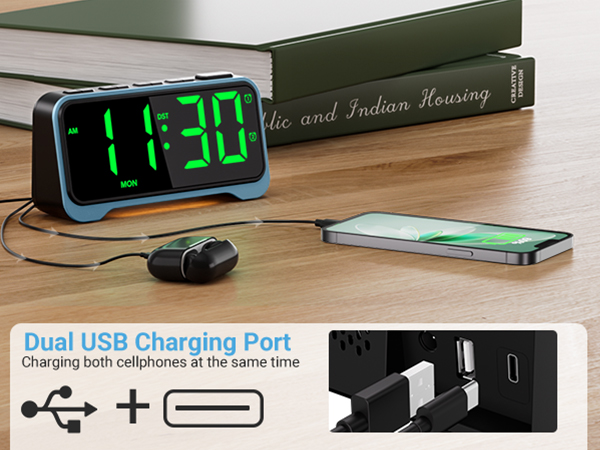 smart alarm clock alarm clock kids led alarm clock