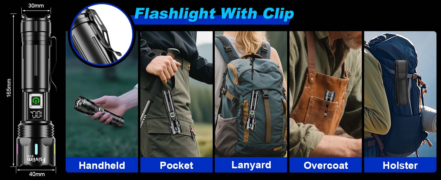 led flashlight rechargeable
