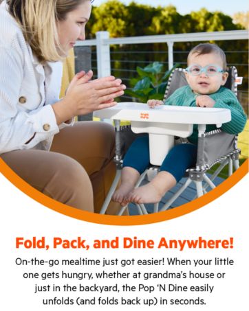 fold pack and dine anywhere
