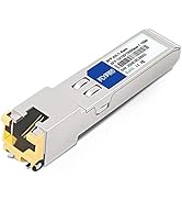 10/100/1000Base-T Copper SFP, Auto-Negotiation SFP to RJ45 Mini-GBIC Transceiver for Cisco GLC-T/...
