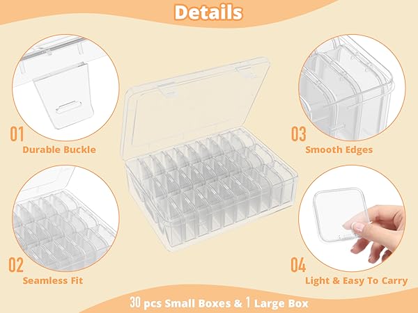 bead organizer case