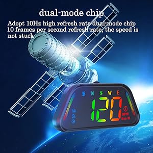 car speedometer display