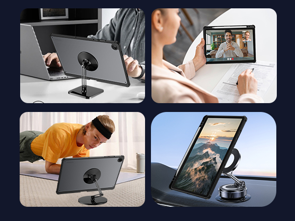samsung galaxy tab a11 plus 11&amp;amp;#34; case magnetic samsung tab a9 plus case magnetic black case
