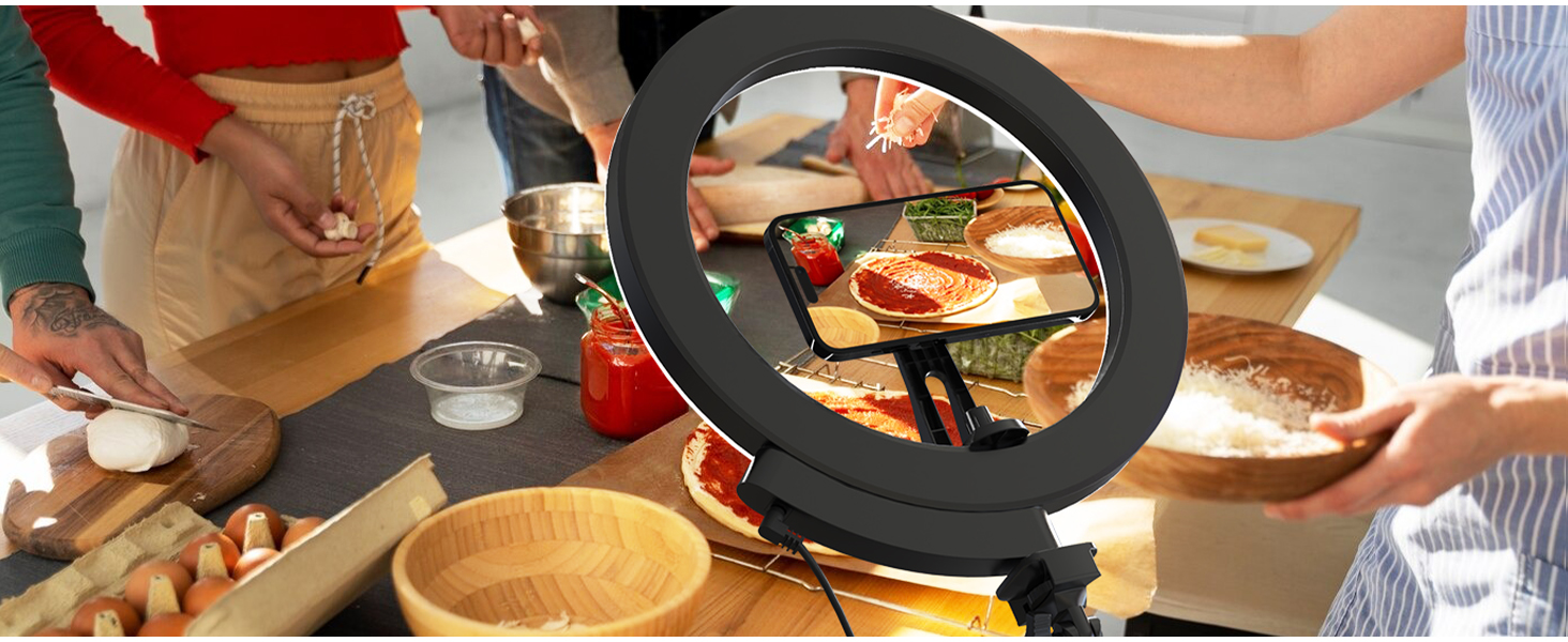 tripod with ring light