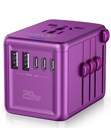 travel adapter type c