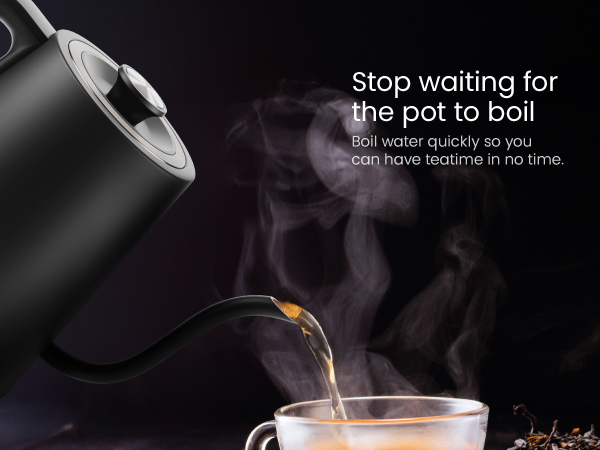 Stop waiting for the pot to boil