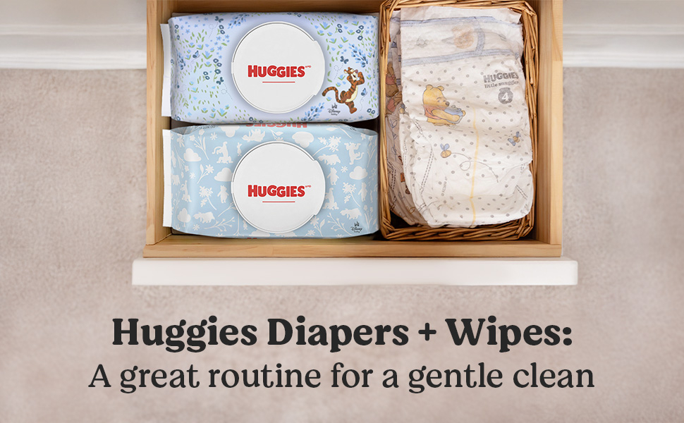 huggies diapers and wipes
