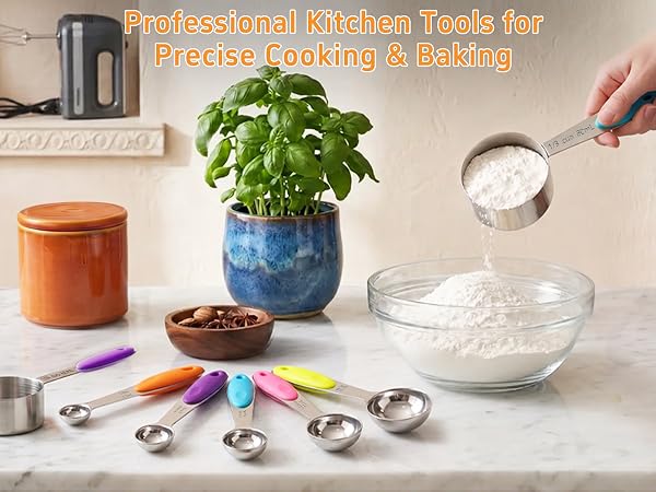 Measuring Cups and Spoons Set