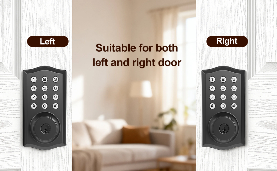 left and right
