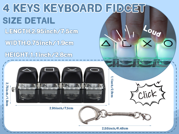 Keyboard Clicker Fidget
