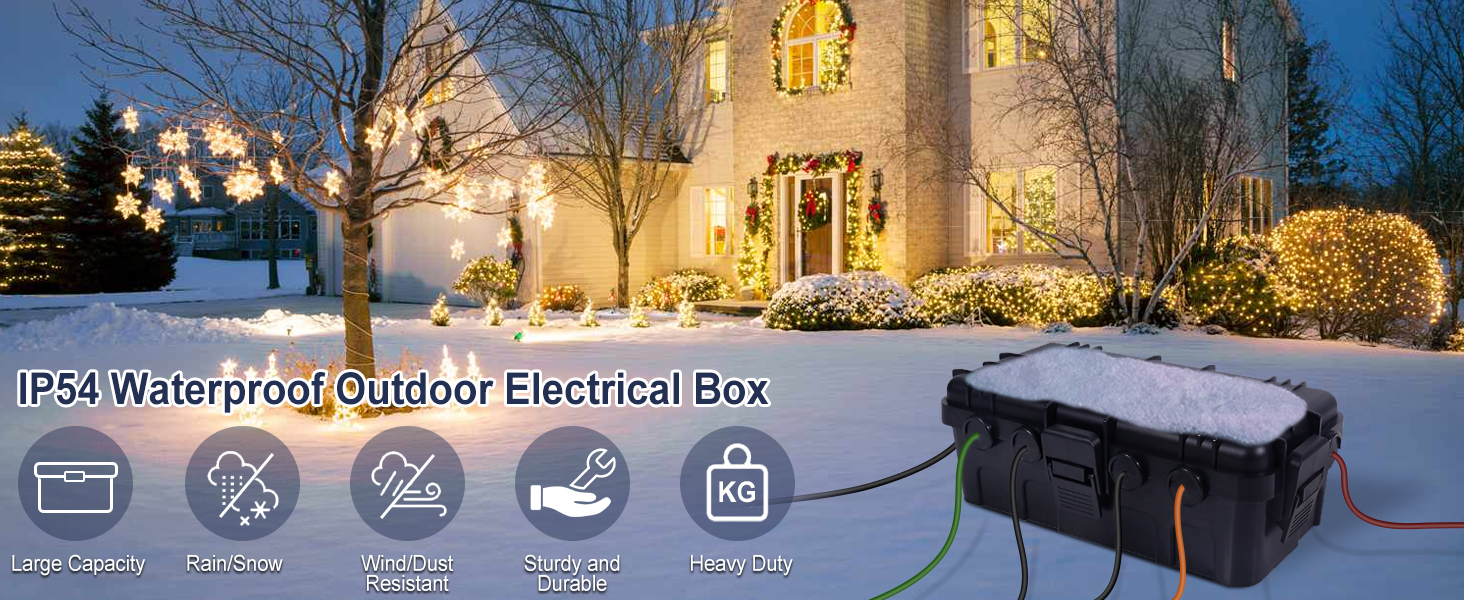Medium Outdoor Electrical Box