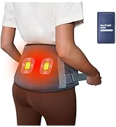 Mynt Cordless Heating Pad for Back with Hot and Cold Pack, 66" Heated Waist Belt Lower Back Massa...