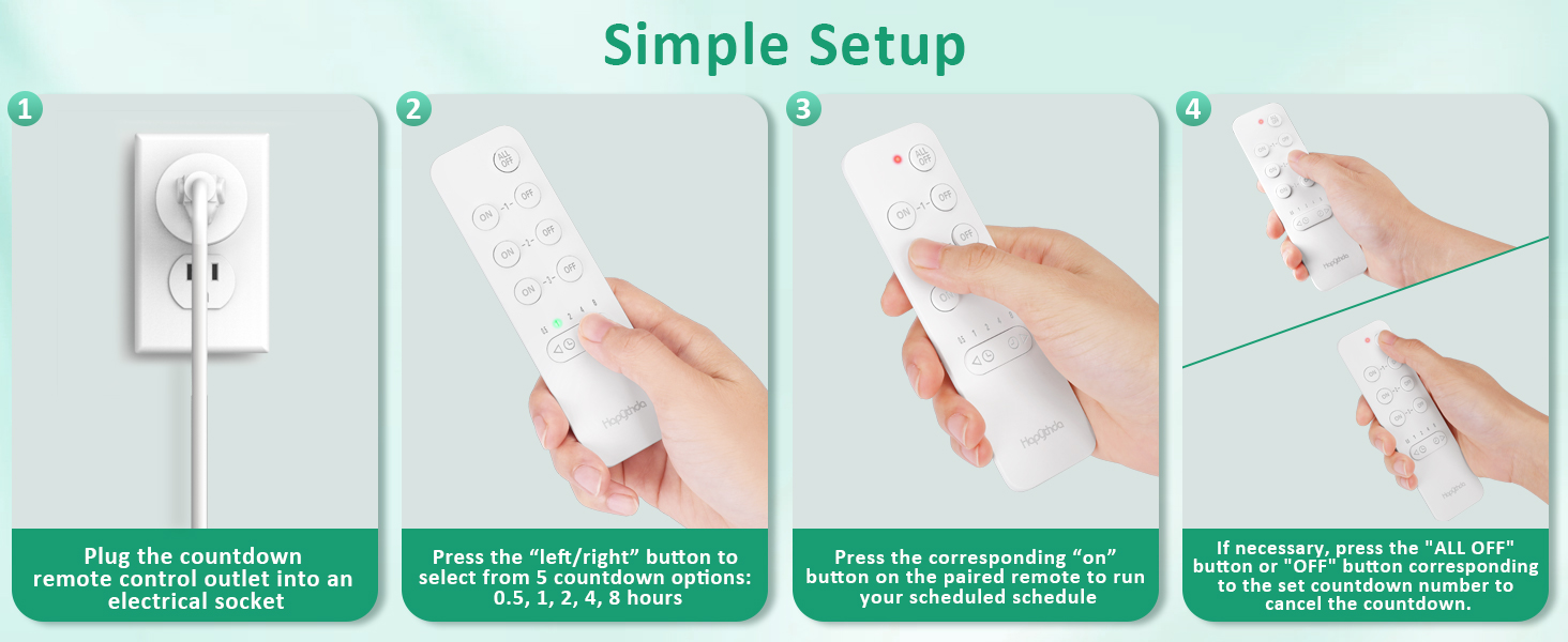 remote control outlet