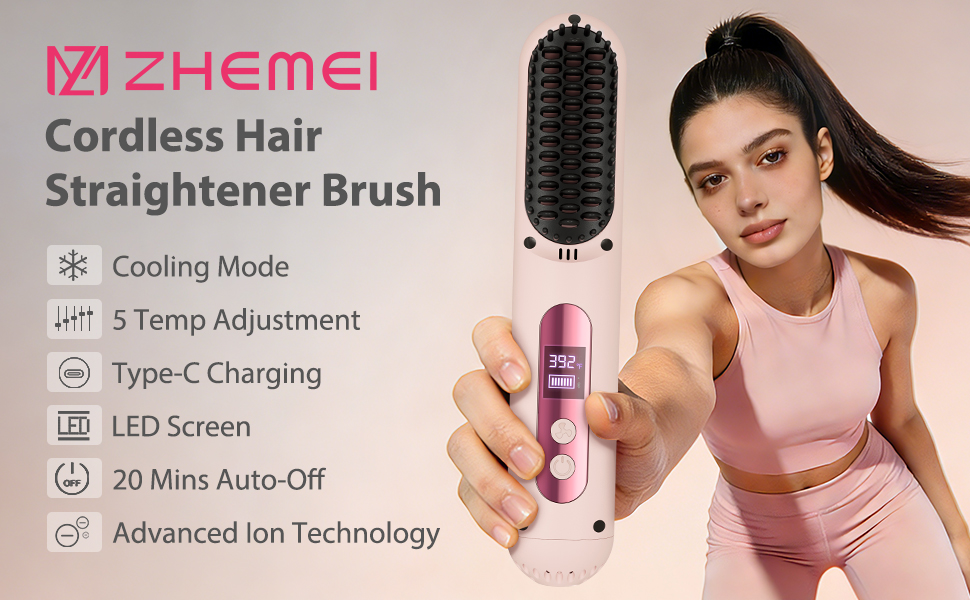 cordless hair straightener