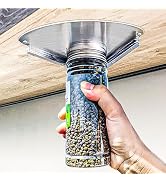 GOLDTREE Latest Stainless Steel Jar Openers for Seniors, Under Cabinet Jar Opener Tool for Weak H...
