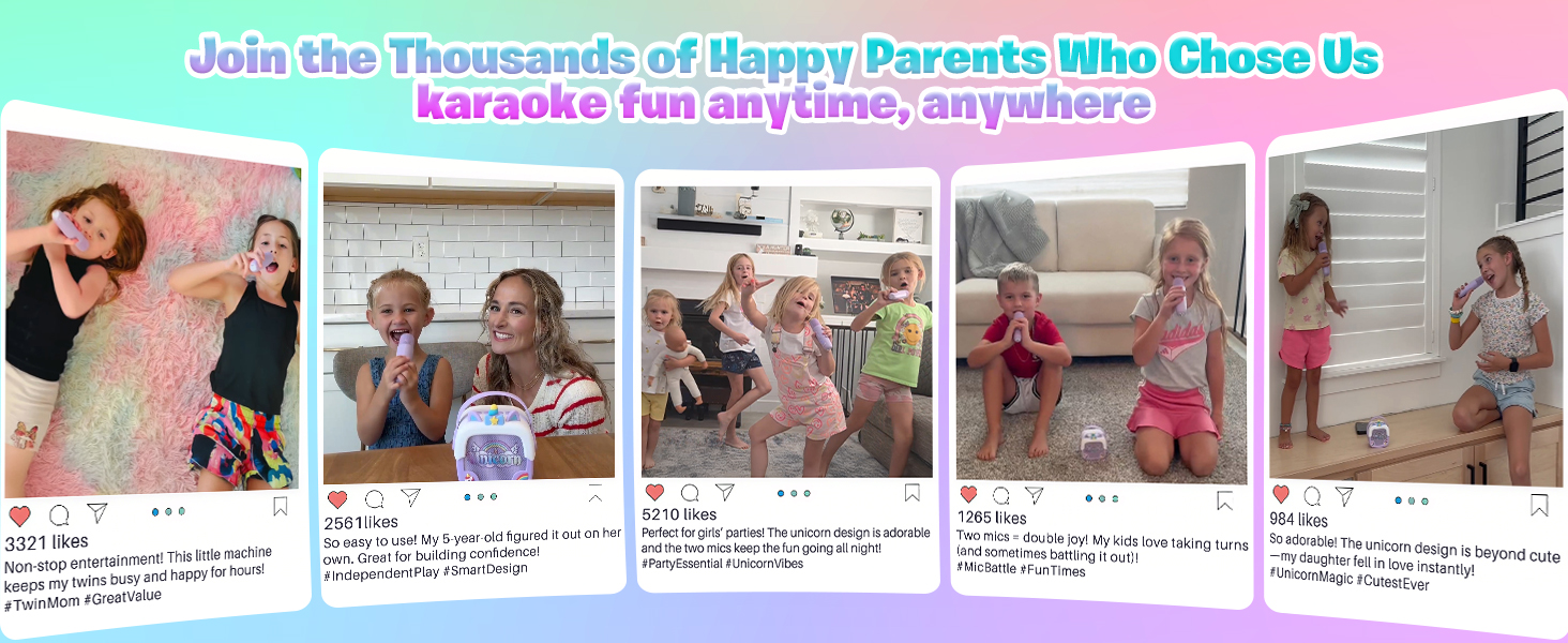 mini karaoke machine for kids