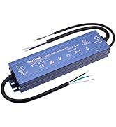 BENLUN Constant Voltage 24V 200W 8,5A Dimmable LED Driver, Waterproof IP67 Transformer, AC 110V T...
