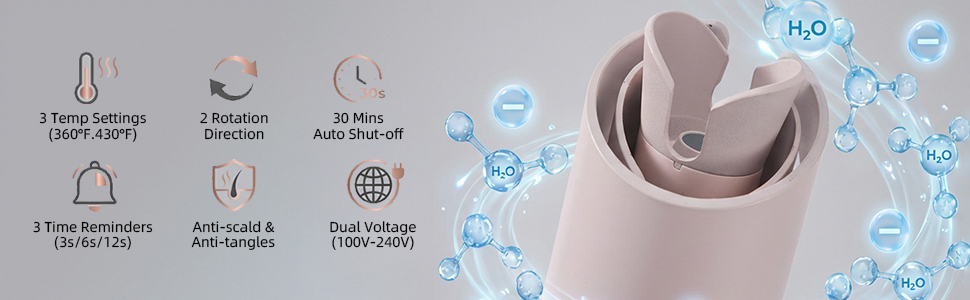 Automatic Rotating Curling Iron