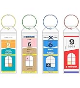 Cruise Luggage Tags, NTONPOWER Cruise Tags Holders with Steel Loops Clear Cruise Luggage Tags for...
