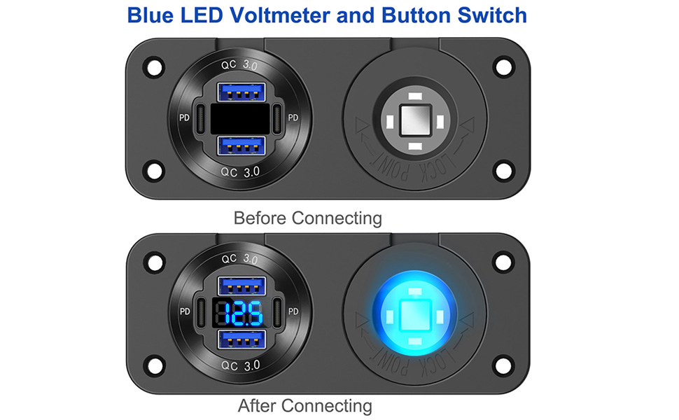led voltmeter