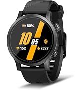 EZON R7 GPS Sports Watch,Dual-Band GNSS,Optical Heart Rate, 20 Days Battery Life, Training &amp; Fitn...