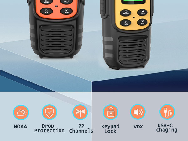 walkie talkies