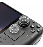 Luck&amp;Link Transparent Thumb Grips for Steam Deck, Joystick Caps for STEAMDECK OLED Thumbstick Cov...