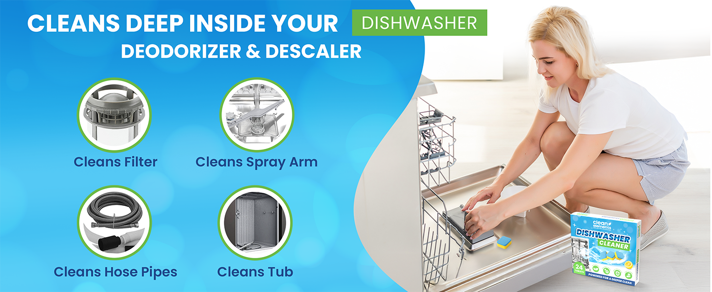 dishwasher deodorizer &amp;amp; descaler