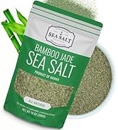Hawaiian Bamboo Jade Sea Salt – Green Fine Sea Salt Infused with Real Bamboo Leaf Extract – For F...