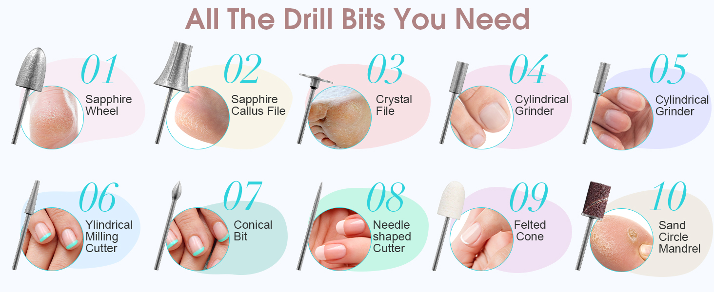 Electric Nail Drill Kit
