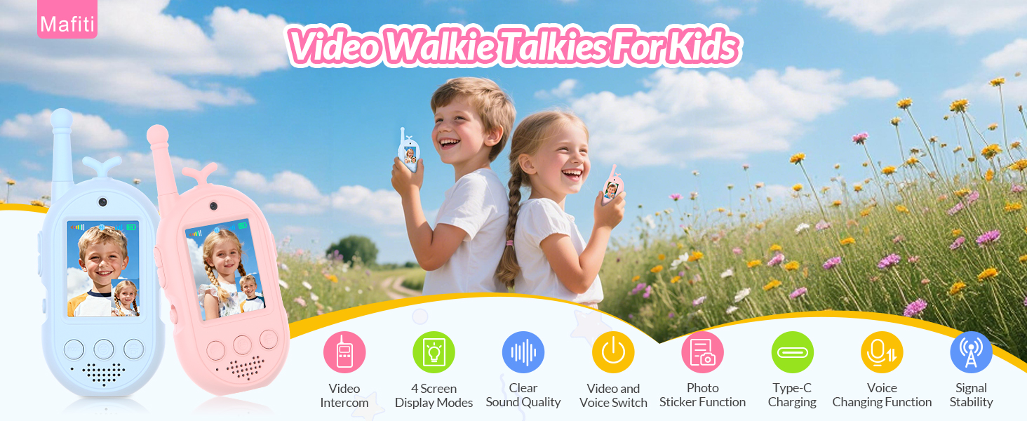 video walkie talkie for kids